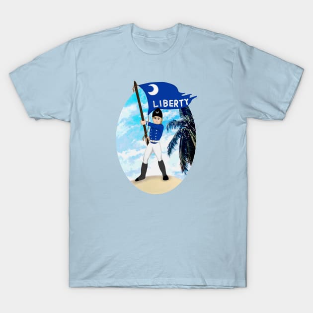 Battle of Sullivan’s Island (Small Design) T-Shirt by Aeriskate